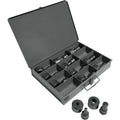 12 PIECE ROUND PUNCH & DIE SET WITH