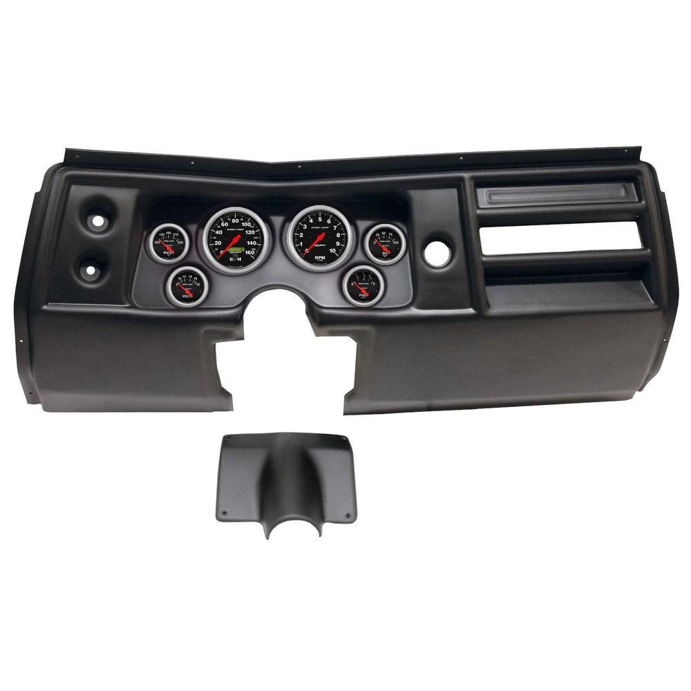 DIRECT FIT DASH KIT (3 3 8in X2 2 1 16in X4) CHEVY CHEVELLE NO VENT 68 SPORT-COMP