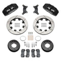 Wilwood Ford Mustang II Dynapro Front Brake Kit w/ 12.19in Slotted Rotor - Black