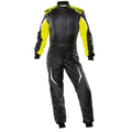 OMP Tecnica Evo Overall My21 Navy/Cyan - Size 52 (Fia 8856-2018)