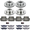 Power Stop 2002 Ford E-550 Econoline Super Duty Autospecialty Kit w/ Calipers - Front and Rear