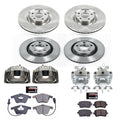 Power Stop 04-09 Audi S4 Autospecialty Kit w/ Calipers - Front and Rear