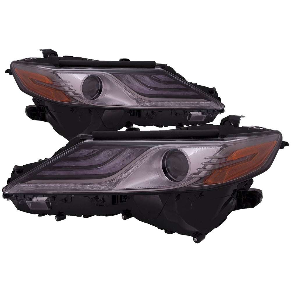 CAPA LH HEADLIGHT ASSY; XSE MDL TY CAMRY 18