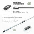 XK Glow Strip Million Color XKCHROME Smartphone App ATV/Motorcycle LED Light Kit 10XPod + 8X10In