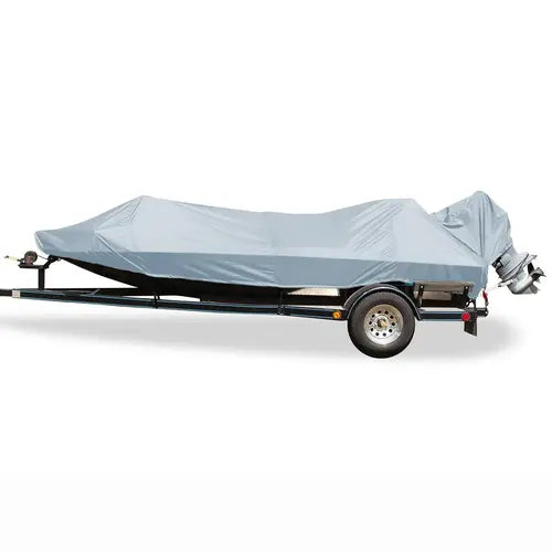 BOAT COVER JON-15 O/B SD-MIST GRAY