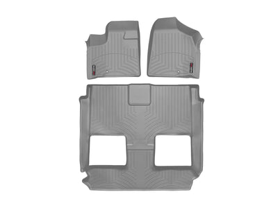 WeatherTech Black Front Rear FloorLiner HP Fits 2025 Audi - 441146-1-4IM
