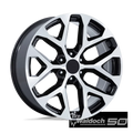 PR177 22X9 6X5.5 G-BLK MACH-FC 24MM