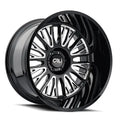 VERTEX (9116) BLACK MILLED
