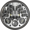 8690A2 MODEL 12V DOT/ECE LED HIGH AND LOW BEAM ADAPTIVE HEADLIGHT W/CHROME INNER BEZEL