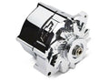 Alternator Recessed Black Bowtie Chrome