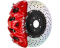 Brembo 21+ Escalade Front GT BBK 8 Piston Cast 412x38 2pc Rotor Drilled-Black