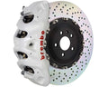Brembo 21+ Escalade Front GT BBK 8 Piston Cast 412x38 2pc Rotor Drilled-Black