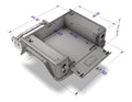Bobbed Replacement Bed for Jeep Gladiator
