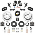 Wilwood 88-98 GM C1500 Rear Electronic Parking Brake Kit Black 12.19in Rotor 3.25in Offset