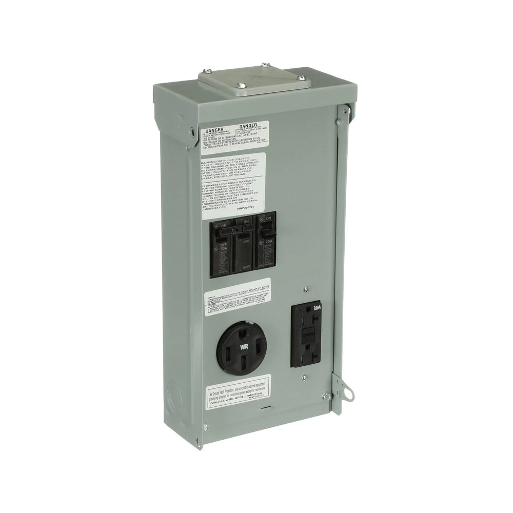 RV POWER OUTLET 120/240V, 20A GFCI