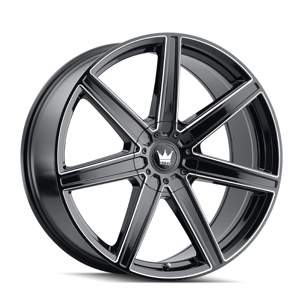 The Wheel Group black auto part