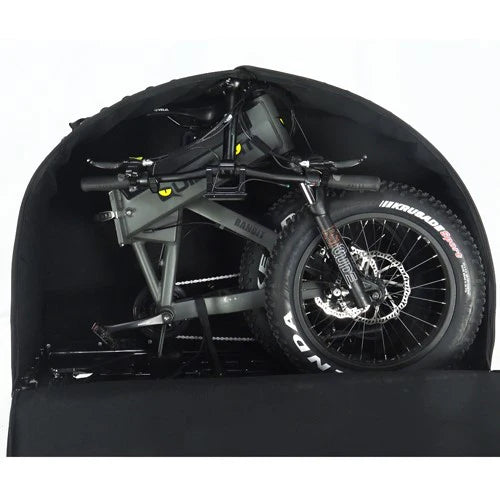 QUIETKAT FOLDING ELECTRIC BIKE TRAVEL CASE BLACK