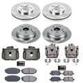 Power Stop 02-04 Honda Odyssey Autospecialty Kit w/ Calipers - Front and Rear