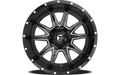 ~(43 lbs. 23X23X12)~ VANDAL 20x9 8x180.00 GLOSS BLACK MILLED (20 mm)