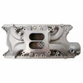SATIN ALUM SB FORD INTAKE MANIFOLD