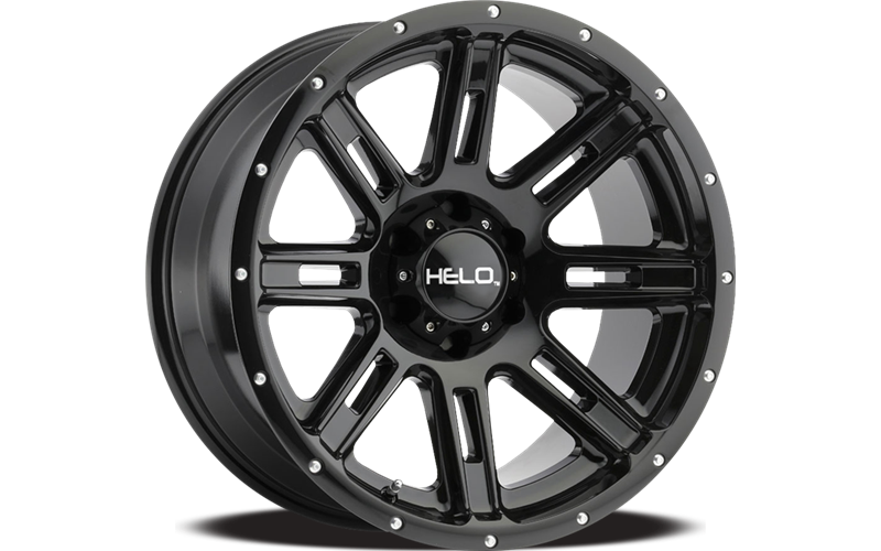 HE900 20X9 8X6.5 G-BLK MACH 18MM