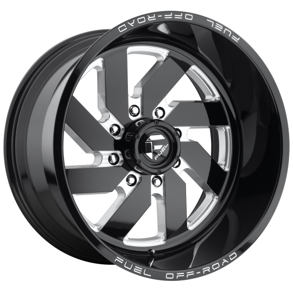 D582 20X9 8X6.5 GL-BLK-MIL 20MM
