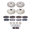 Power Stop 05-06 Saab 9-2X Front and Rear Semi-Coated Rotor Kit