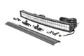 30-inch Curved Cree LED Light Bar - (Dual Row Chrome Series w Cool White DRL)