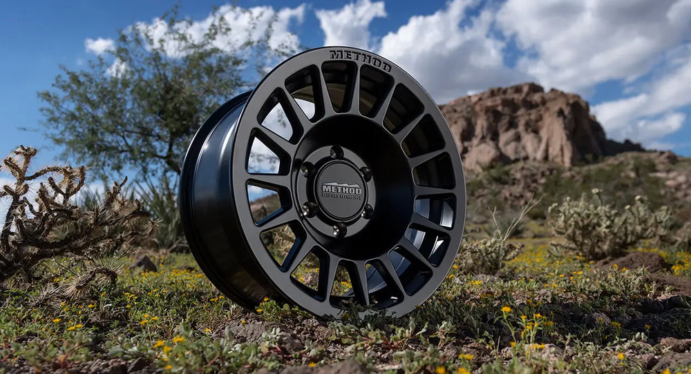 Method Wheels blue auto part