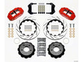 Wilwood Narrow Superlite 6R Front Hat Kit 14.00in Drilled Red 84-87 Corvette C4