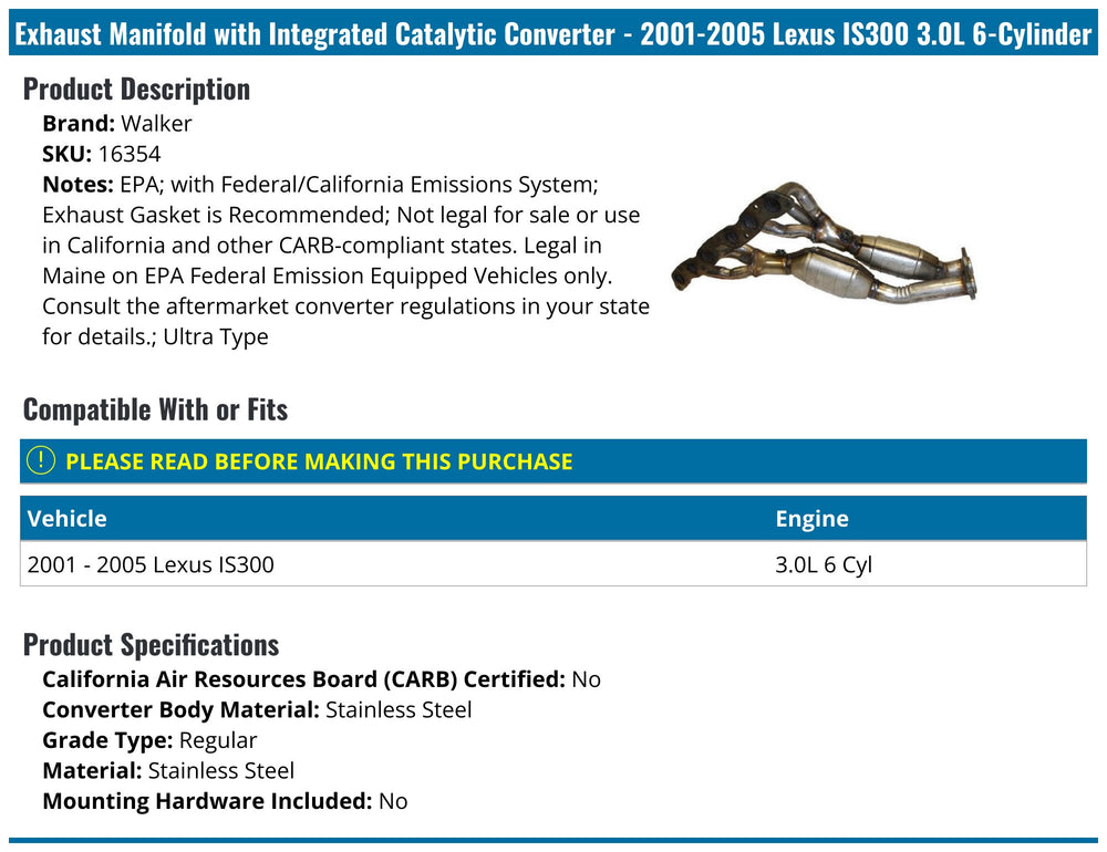 CONVERTER-DIRECT FIT