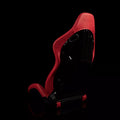 Braum Falcon-S Composite Carbon Kevlar Shell Reclining Seats - Black Alcantara Inserts - BRR9R-BSCK