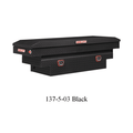 SADDLE BOX ALUMINUM COMPACT DEEP GUNMETAL GRAY 9.0 CU FT