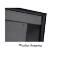 SADDLE BOX ALUMINUM COMPACT DEEP GUNMETAL GRAY 9.0 CU FT