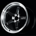 Advan GT Beyond-R 18X10.5 / +15 Off / 5x114.3 BC / 73mm Bore / Diamond Cut and Dark Platinum Black