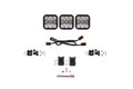 Diode Dynamics SS5 Pro Universal CrossLink 3-Pod Lightbar - White Combo