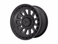 OMEGA 17x9 5x127.00/5x139.70 SATIN BLACK (12 mm)