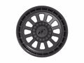 OMEGA 17x9 5x127.00/5x139.70 SATIN BLACK (12 mm)