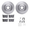 R1 Concepts Brake Rotor- Blank with Optimum Oe Pads Hdw Fits Genesis G90