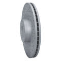 R1 01-03 Audi S8 Front Left Drilled & Slotted Geoperformance Rotor