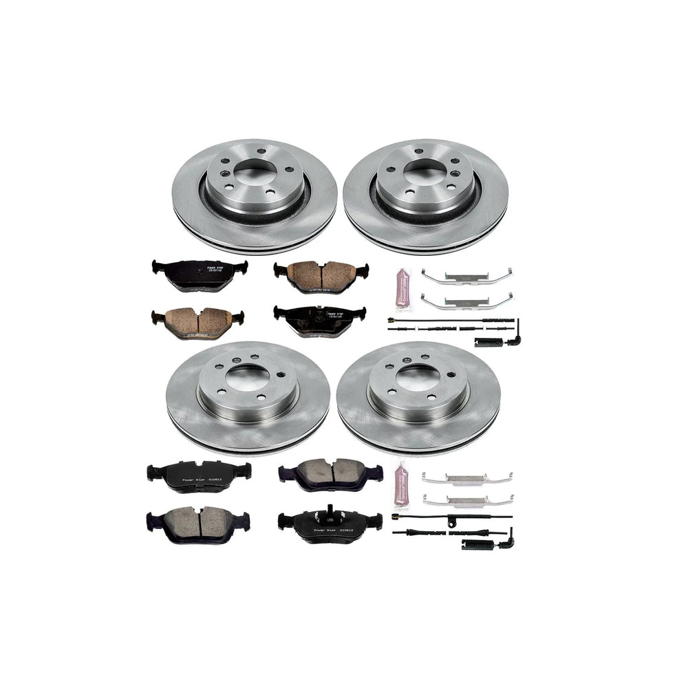 Power Stop 2000 BMW 323i Front & Rear Autospecialty Brake Kit