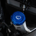 Billetworkz Blue Engine Bay Caps Set - Zero Series - Fluid Engraving - Fits 2015-2021 STI