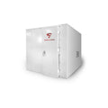 PANELIZED 6X6 12 PERSON OCCUPANCY STORM SHELTER; WHITE