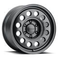 Nomad N501SB Convoy 17x8.5in / 6X135 BP / 25mm Offset / 87.1mm Bore - Satin Black