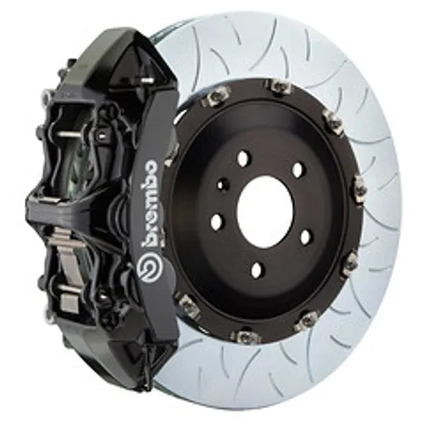 Brembo 16-22 Alphard Front GT BBK 6 Piston Cast 380x32 2pc Slotted TY3 - Black