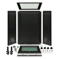 Westin EXP Truck Cap COMPLETE KIT A+BS (23-25 Chevy/GMC Colorado/Canyon CC 5ft Bed) - Black