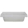 24IN X 40IN BATHTUB; RIGHT DRAIN WHITE