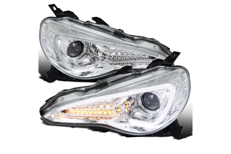 PROJECTOR HEADLIGHT HOUSING WITH LE