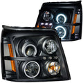 ANZO black headlights