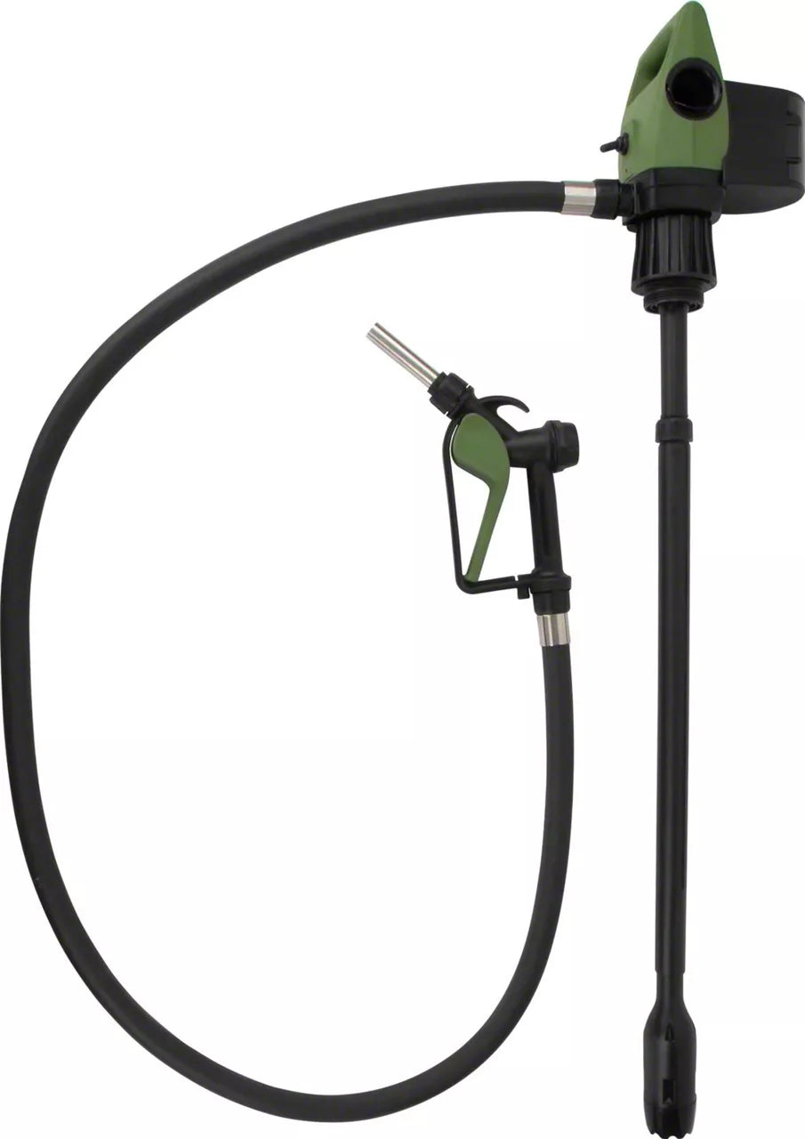 TELESCOPIC ELECTRIC DRUM PUMP WITH RECHARGEABLE BATTERY